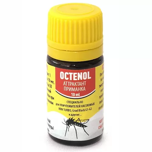 Аксессуар для уничтожителей комаров Octenol в бутылке 10 мл 